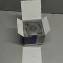 Filtered Shower Head with 5 Modes, HOPOPRO High Pressure Showerhead with Filter, 2-In-1 Fixed Showerhead Filter for Hard Water, Remove 99% Chlorine, Improves Skin Hair Condition (4 Inch Silver) (Chrome Polished)