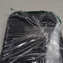 Corduroy Nail Polish Organizer and Nail Lamp Case, Nail Kit Organizer Holds 30 Bottles (15ml - 0.5 fl.oz) and a Nail Lamp, Nail Polish Carrying Case with Manicure Tools Storage Sections (Black)