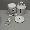 Automatic Cat Feeder with Camera - 5G WiFi Timed Cat Food Dispenser, 1080P HD Video with Night Vision, 1-15 Meals, 1-99 Portions, 2-Way Audio, Keeps Dry Food Fresh, 5L Auto Pet Feeder Also for Dogs (White)