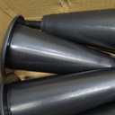 woiron 6 Pcs 5" High Rise Bed Frame Risers, Lift a Bed Frame by 5 Inches for Under Bed Storage, Heavy Duty Bed Lift, Stem Bed Frame Leg with Socket Sleeve to Replace