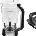 72 oz pitcher with lid and blade compatible with Ninja Blenders BL610 NJ600 NJ602