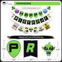 Pirese Alien Party Decorations, Alien Birthday Decorations, UFO Party Decorations | Space Birthday Decorations | Space Themed Party Decorations | Alien Birthday Banner | Alien Party Supplies | Area 51