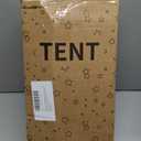 Kids Play Tent Indoor: with Mat, Tassel Garland, Star Lights - Pink Girls Tent Playhouse Kids Toys for Boy Girl Birthday Gift for Kids