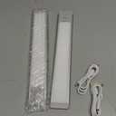 10inch Under Cabinet Lighting, 2 Pack Rechargeable Motion Sensor Light Indoor, 5 Levels Dimmable Magnetic Closet Lights, Wireless Under Counter Lights for Kitchen, Stairs (Warm White Light)