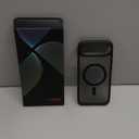 TORRAS for iPhone Air Case 6.5'', Stronger Magnetic with MagSafe, Shockproof Slim Case for iPhone 17 Air with Camera Control & Colorful Button, Mil-Grade Drop Tested,Translucent Matte Black