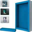 Noble 314 Preformed 12" x 20" ID Shower Niche, Tub, Caddy, Modern Bathroom Storage Solution, Adjustable Shelf, Water-Resistant, Easy Install Ideal for Toiletries Shampoo Shower Accessories