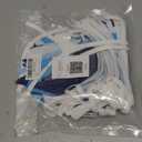 jijAcraft 39Ft Blue Party Banner, 42Pcs Cotton Triangle Flags, Boy Baby Shower Bunting, Nautical Theme Decor Pennant, Royal Blue Party Decoration Banner for Graduation, Birthday, Wedding