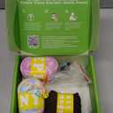 Zepiany Crochet Kit for Beginners, Amigurumi Crochet Animals Knitting Kit with Crochet Yarn, Easy Crochet Animal Kit for Beginners Crochet Kit for Adults with Step-by-Step Video for Crochet Gifts