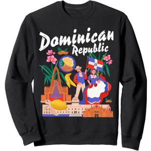 Dominican Republic Fancy Dress Ideas For Kids Dominican Sweatshirt Size: 2XL