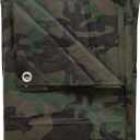 Stansport Rip Stop Tarp 6' x 8' - Green Camo