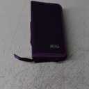 CD/DVD Storage Holder - 128 Capacity CD/DVD Case Wallet, Portable Organizer for Home & Travel (Black, Purple)