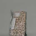 iCoverCase Compatible with iPhone 12 Pro Max Phone Case with Card Holder, Wallet Case for Women Men RFID Blocking PU Leather Protective Wallet Case 6.7 Inch (Beige Leopard)