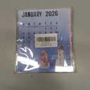 2 x Desk Calendar 2026-2027, Small School Year Calendar (January 2026 to June 2027), Colorful Monthly Desktop Calendar for Home Office Table Desk Decoration, Gifts for Friends Coworkers-05