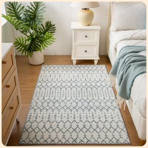 Istana 3x5 Area Rug - Blue Modern Rugs for Living Room 3x5 - Foldable Rugs for Bedroom/Living Room Rug - Stain Resistant Washable Rug - Eco-Friendly Small Area Rugs