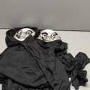 Morph Ghoul Costume Adult, Grim Reaper Costume, Soul Taker Ghost, Scary Men's Dementor Halloween Monster Ghost Wendigo Outfit (X-Large)