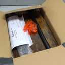 Side Table Sofa Tray for Couch Heavy Metal Base Swivel/Adjustable Height, Sofa Bed Bathroom Study TV Tray C Shaped End Table Food Snack Trays for Eating (11.8*15.7 in, Brown)