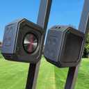 2-Pack Golf Cart Bluetooth Speaker | 30W Loud Stereo | Magnetic Mount | IPX7 Waterproof | Rugged & Shockproof (X1)