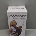 Momcozy Baby Carrier - Ergonomic, Cozy and Lightweight Carrier for 7-44lbs, Effortless to Put On, Ideal for Hands-Free Parenting, Enhanced Lumbar Support, Purehug for Infant to Toddler, Grey