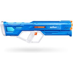 XSHOT Water Hydra Pulse Motor Soaker by ZURU, Motorized Blaster Watergun, Water Blaster, Water Toys, Fills with Water in just 1 Second, Rechargeable Battery (Blue), Large