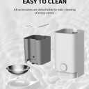 PETKIT Automatic Cat Feeder, 2.4GHz WiFi Automatic Pet Feeder for Cats and Dogs Smart Pet Dry Food Dispenser, Up to 10 Meals per Day, Low Food Reminder, App Control