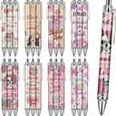 Dark Romance Ballpoint Pens - 24 Pcs Spicy Fairytale Ball Point Pen Black Ink Fine Retractable, Funny Smutty Gifts for Women Romance Reader Smut Books Lovers Office School Supplies