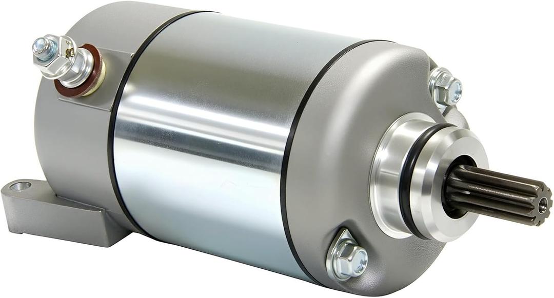 Starter Motor Replacement for Yamaha ATV Yfm350 Yfm35 Yfm 350 Bruin Grizzly 350 2004-2015 Woverine 350 2006-2009 Yamaha Bruin 350 YZF600R FZR600R 3HE-81890-00-00 3HE818900000