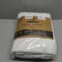 BRILLMAX 4 Pack White Tablecloths for 6 Foot Rectangle Tables 90 x 132 Inch - 6ft Rectangular Bulk Linen Polyester Fabric Washable Cloth Cover for Wedding Reception Banquet Birthday Party