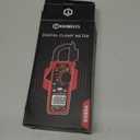 KAIWEETS Digital Clamp Meter Multimeter with D-Shaped Jaw for AC/DC Current & Voltage, Auto-ranging 4000 Counts Voltage Tester with Flashlight Backlight, Measuring Temperature Continuity Diode NCV