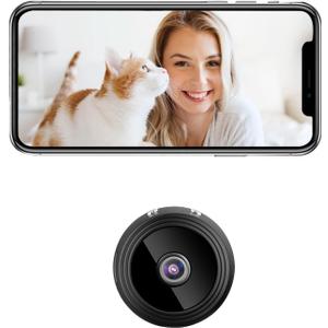 1080p HD WiFi Security Camera -Indoor Nanny Cam -Surveillance Cameras with Motion Detection and Night Vision - Home Security for with App