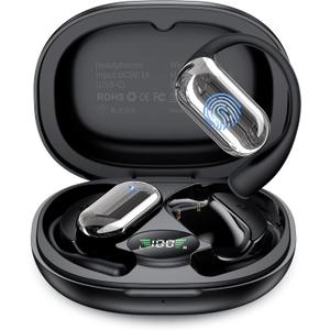 AI Translator Earbuds: Real-Time Translation for 180+ Languages, Voice + Photo + Text, 80H Battery, IPX7, for Travel, Business & Daily Communication