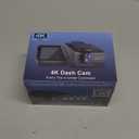 Dash Cam Front and Rear Camera, 4k+1080P WiFi Dual Dash Cam with APP, 3 IPS Dash Camera for Cars with Free 64GB Card, Otovoda Dashboard Camera with Night Vision, 24/7 Parking Monitor, WDR