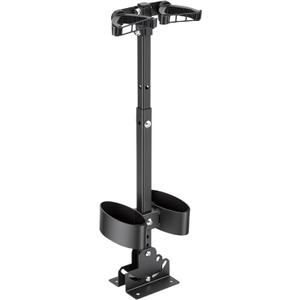 Colingmill UTV Gun Holder UTV Gun Rack, Stand up Equipment Mount Holder Clamps Accessories Compatible with Golf Cart Vertical Floor Mount Truck