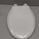 Toilet Seat, Elongated Toilet Seat with Toddler Seat Built in, Potty Training Toilet Seat Elongated Fits Both Adult and Child, with Slow Close and Magnets- Elongated