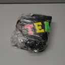 2 Pcs Tote Bag Gift for Teacher Nurse Dance Appreciation Gift Women Preppy Makeup Bag Chenille Letter Decor