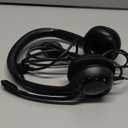 Logitech H390 Wired Headset for PC/Laptop, Stereo Headphones with Noise Cancelling Microphone, USB-A, in-Line Controls, Works with Chromebook - Black