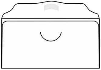 Printlink 500 Count Tithes and Offering Envelopes for Church 3 1/8 x 6 1/4 Inch White Wove Paper Easy-Open Thumb Cut & Moisture Seal Gummed Flap Proudly Made in USA
