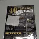 40 Years Ago 40th Birthday Wedding Anniversary Poster 3 Pieces 11 x 14 70s Party Decorations Supplies Large Sign Home Decor for Men and Women ( Back in 1982 - 40 Years)