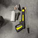 Pressure Washer Power Washer with 4 Quick Connect Nozzles & 25FT Hose, Foam Cannon for Cars, Fences, Driveways Cleaning (Gold Yellow)