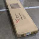 Roundhill Furniture Oriental Shoji 4 Panel Screen Room Divider, Cherry