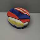 KUYOTQ Kids Toddler Youth Adult Size 3/4/5/6/7 Basketball 22/25.5/27.5/28.5/29.5" Thickened Rubber or Faux Leather Indoor Outdoor Basketball for Boys Girls Womens Mens Basket Ball Gifts (Red,White,Blue-Flag Thickened Rubber)