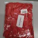 BEAGIMEG Women's Ruched Cami Crop Top Bodycon Skirt 2 Piece Outfits Dress (Red, S)