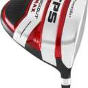 Powerbilt TPS Blackout Max Driver, Men's 10.5 Degree in Black/Red with Headcover