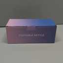 Travel Electric Kettle Portable Mini Kettle,Small Hot Water Boiler with 4 Temperature Settings,304 Stainless Steel,Fast Boiling Water with Auto Shut-Off and Boil Dry Protection,400ml (Beige, 400ML)