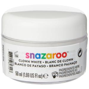 Snazaroo Face and Body Paint, Clown White, 50ml