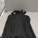 Allegra K Women's Tie Halter Neck Dress Sleeveless Summer Solid Color Flowy Pleated Beach Dress Sundress, Size XL