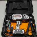 Purplemaple Portable Hand held Welding Machine for Metal, 20-120A 110V Electric Welding Machine with IGBT Inverter 5 Variable Current Adjustment, ARC Welder Gun, With 20 Pcs 3/32" Wire Rods (gray)