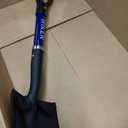 WIKER Kids Shovel,Small Shovels for Digging,Beach Shovels for Kids Heavy Duty,28 Inches,Short Shovel,Metal+Fiberglass,Blue