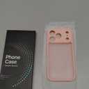 for iPhone 17 Pro Case [16FT Military Grade Shockproof], Anti-Slip Anti-Scratch, Slim Translucent Frosted Matte Phone Cover, Case for iPhone 17Pro 6.3", Pink