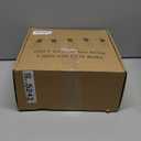 Brightever LED Outdoor String Lights 100FT Patio Lights with 52 Shatterproof ST38 Vintage Edison Bulbs, Outside Hanging Light Waterproof for Porch, Deck, Garden, Backyard, Balcony, 2700K Dimmable (100FT-Warm White, Black Wire)