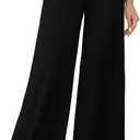 Arolina Women's Casual Stretchy Wide Leg Palazzo Lounge Pants with Pockets | High waist, Trendy, Comfy, Breathable, Dressy, Flowy, Lightweight, for Summer Fall Spring Beach Vacation Travel Holiday Daily Small